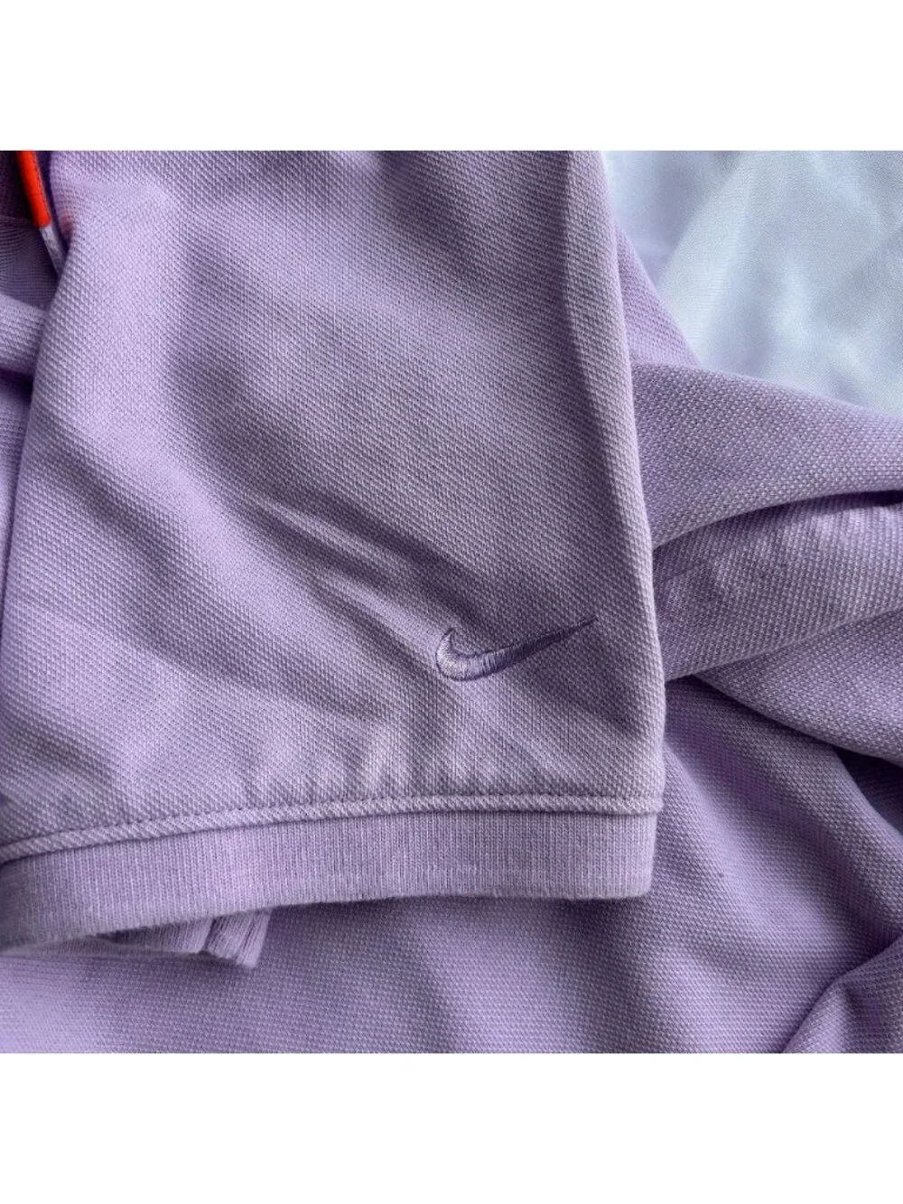 Men’s Nike Dri-fit Lavender Pique Polo Sz XL Golf Athletic Breathable